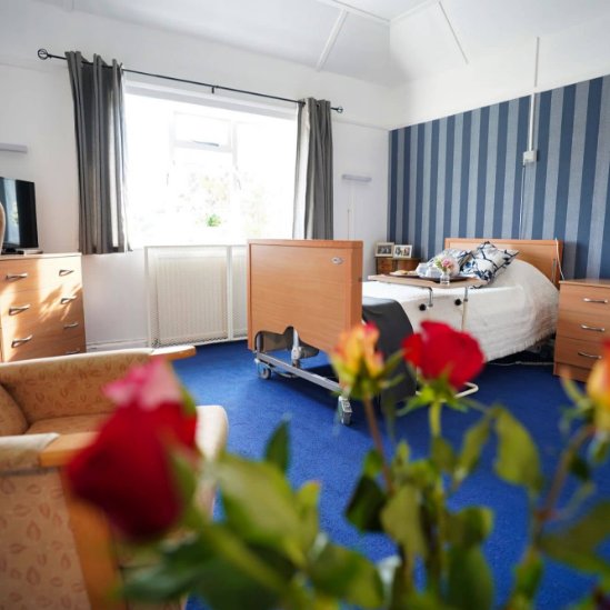 A typical bedroom at Hazelmere